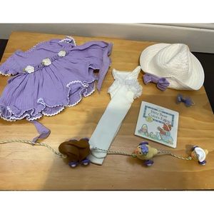 American girl bitty baby springtime set